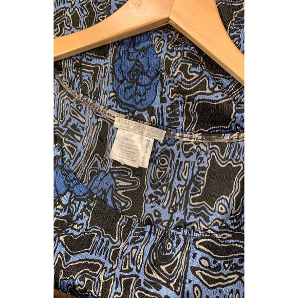 Alberto Makali blue rose tank blouse - Picture 6 of 6